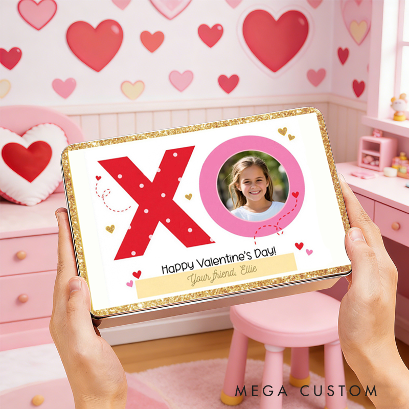 Personalized Photo Valentine Hope Your Valentine's Day Pops Candy Box Valentine's Day Gifts