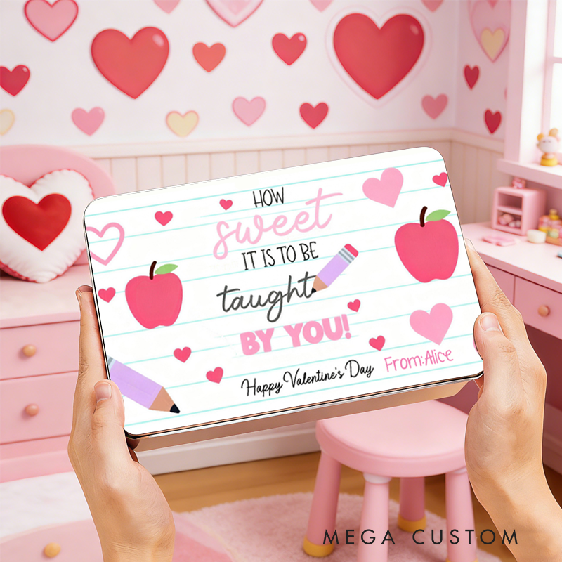 Personalized Happy Valentine's Day Teacher Hope Your Valentine's Day Pops Candy Box Valentine's Day Gifts