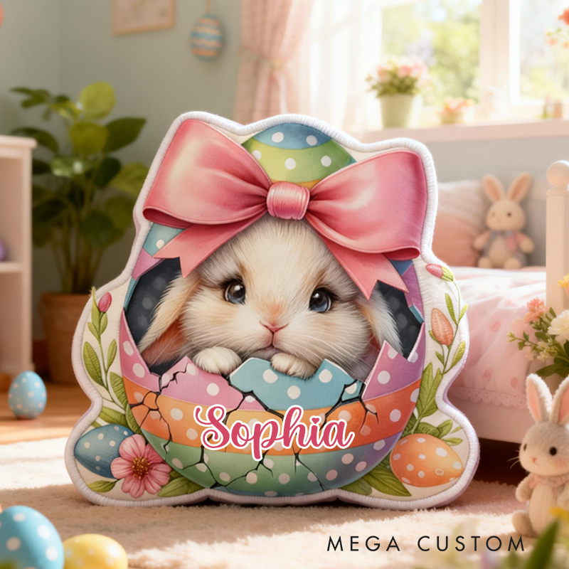 Personalized Cute Easter Egg Graphic 3D Print Pillow Birthday Gifts Funny Gifts Easter Gifts 