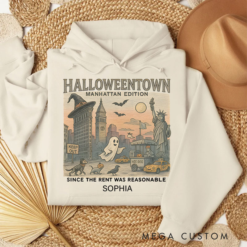 Personalized Halloweentown Manhattan Edition Fun Nostalgic Halloween Hoodies
