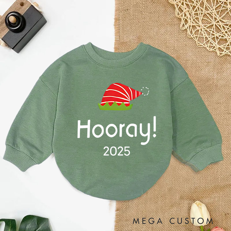 Personalized Hooray Baby Onesie Perfect for Adding Joy and Whimsy to Everyday Baby Outfits Baby Bodysuit