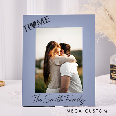 Personalized Photo Frame Wedding Photo Frame Custom Photo Frame Gift For Family Engraved Picture Frame Home Decor Housewarming Gift