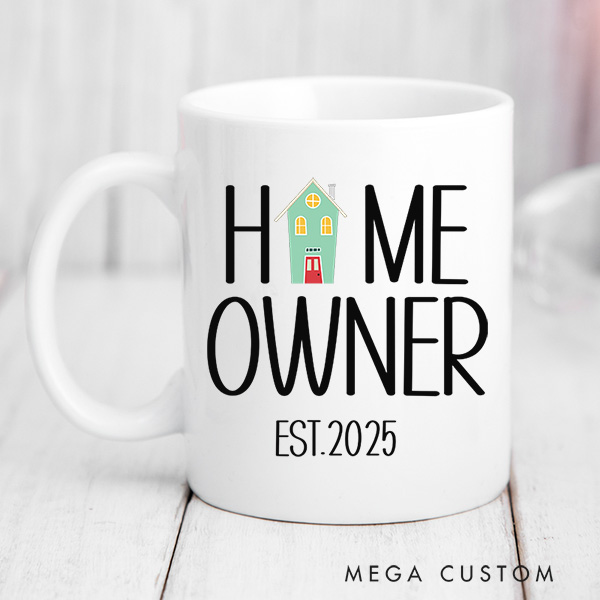 Personalized Housewarming Mug Custom 15oz Coffee Mug Housewarming Gift HomeOwner Gift Homeowner Mug New Home Gift Moving Away Gift New Homeowner Gift 