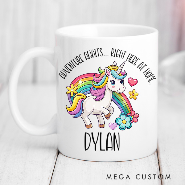 Personalized Mug Custom Mug for Girls Birthday Party Favors Children's Gift Housewarming Gifts for Kids Moving Away Gifts Farewell Gift