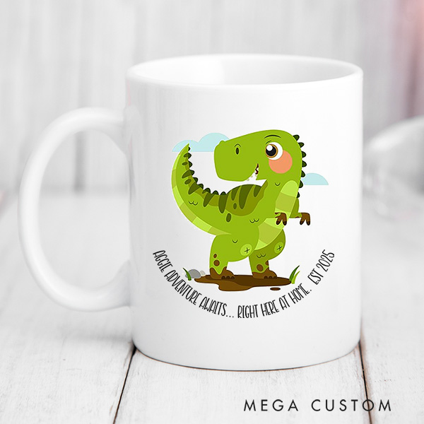 Personalized Mug for Boys Custom Mug for Kids Birthday Party Favors Children's Gift Housewarming Gifts for Kids Farewell Gift Moving Away Gifts