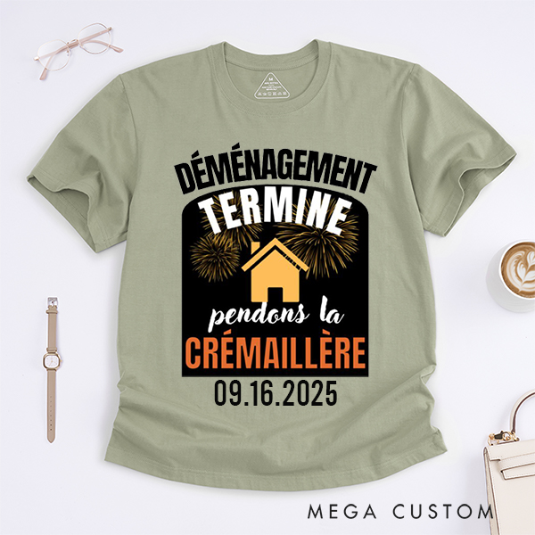 Personalized T-Shirt Housewarming Gift New Homeowners T-Shirt Gift For Housewarming Party New Home Gift Moving Gift