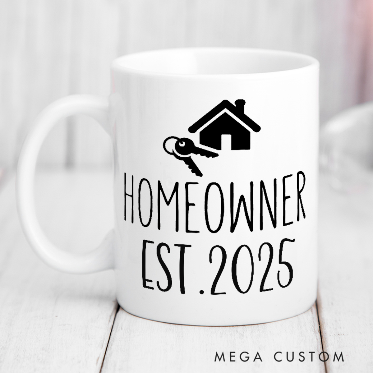 Personalized Homeowner Mug Custom 15oz Coffee Mug Housewarming Gift HomeOwner Gift First Time Home Buyer Gift Realtor Closing Gift Home Gift