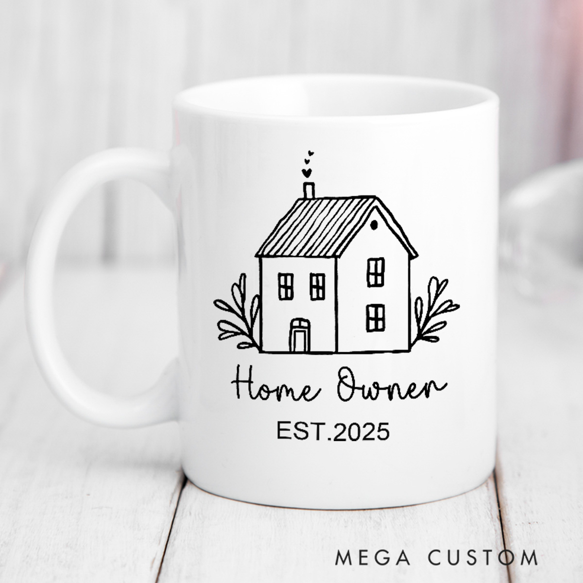 Personalized Mug Custom 11oz Coffee Mug Housewarming Gift HomeOwner Gift Homeowner Mug New Homeowner Gift Moving Away Gift New Home Gift 