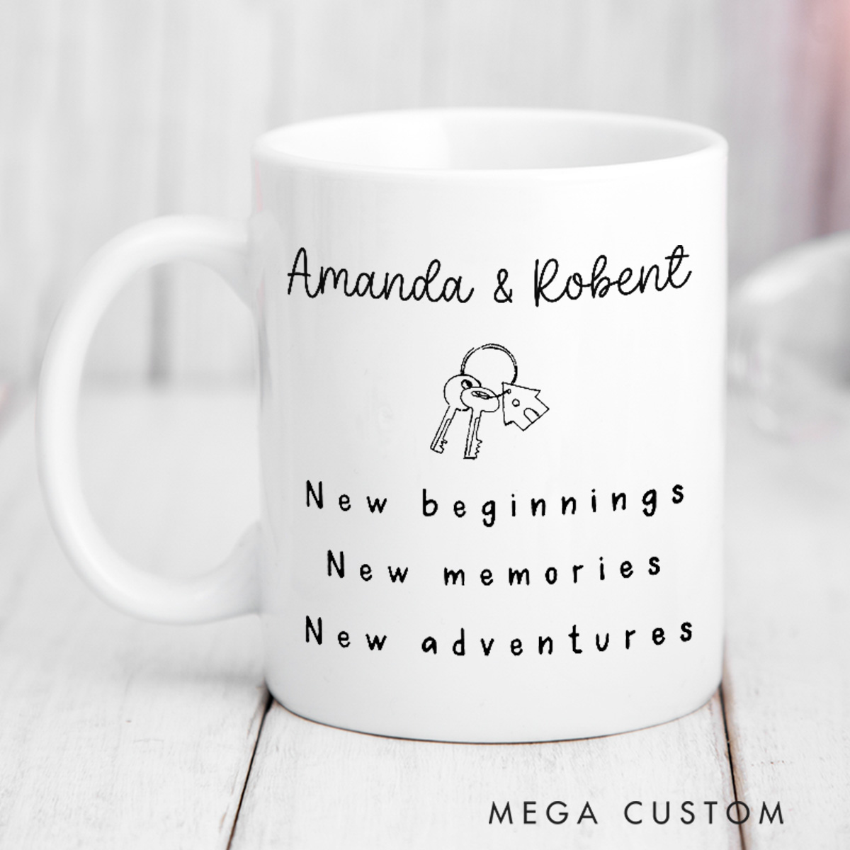 Personalized Mug Custom 11oz Coffee Mug Housewarming Gift HomeOwner Gift Homeowner Mug New Homeowner Gift New Home Gift Moving Away Gift