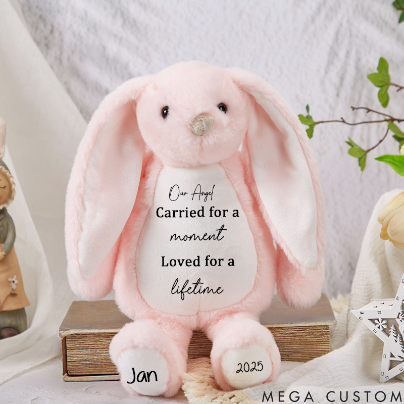 Personalized Miscarriage Bunny Baby Loss Keepsake Bauble Still Born Gifts Angel Baby Keepsake Remembrance Sympathy Gift