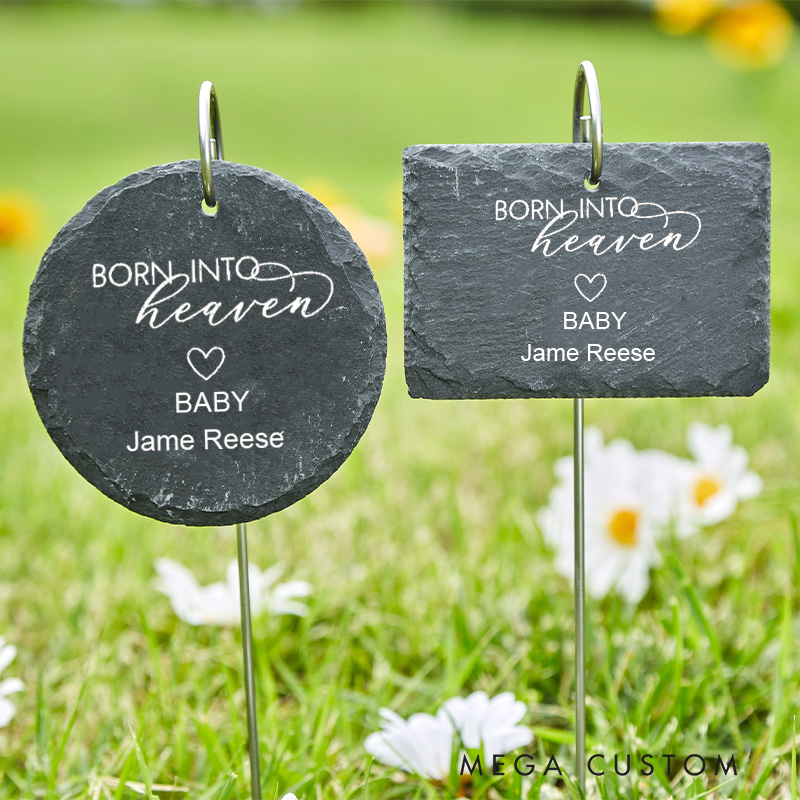 Personalized Infant Loss Memorial Stone Baby Loss Remembrance Miscarriage Gift Memorial Garden Marker Stillborn Loss Gift Sympathy Gift