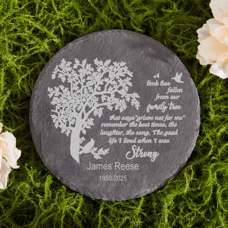 Personalized Memorial Stone Sympathy Gift Memorial Garden Stone Slate Grave Marker Bereavement Gift Loss of a Loved One Remembrance Gift