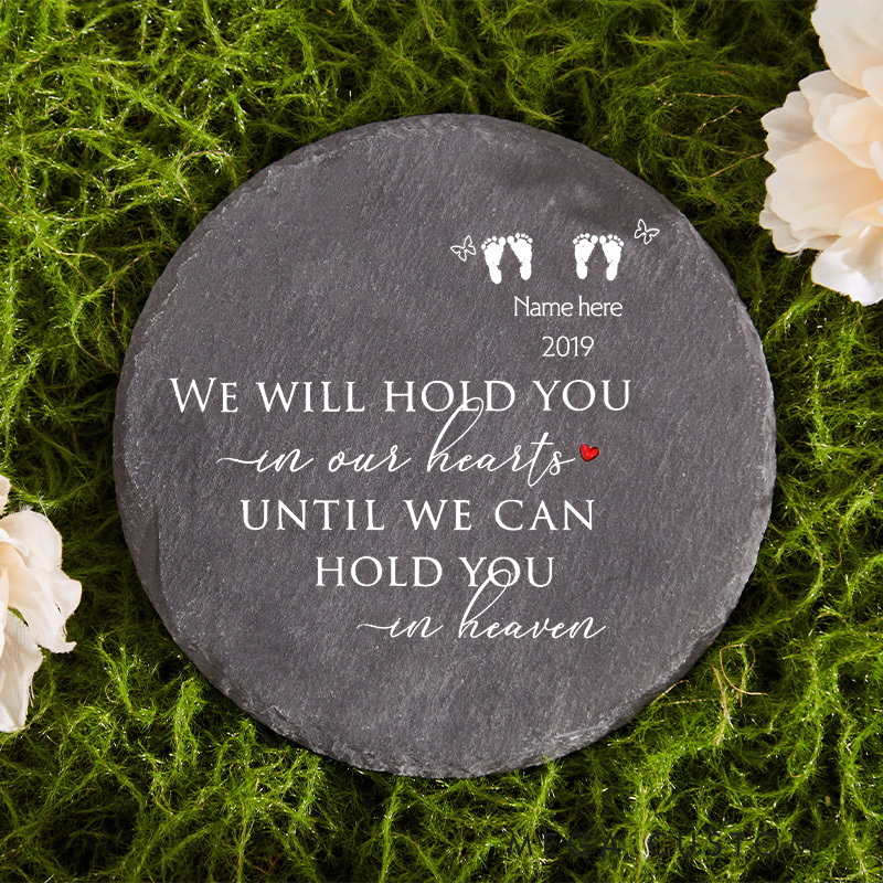 Personalized Baby Loss Memorial Stone Outdoor Slate Miscarriage Sympathy Gift Remembrance Grieving Gift Stillbirth Miscarriage Angel Baby Keepsake
