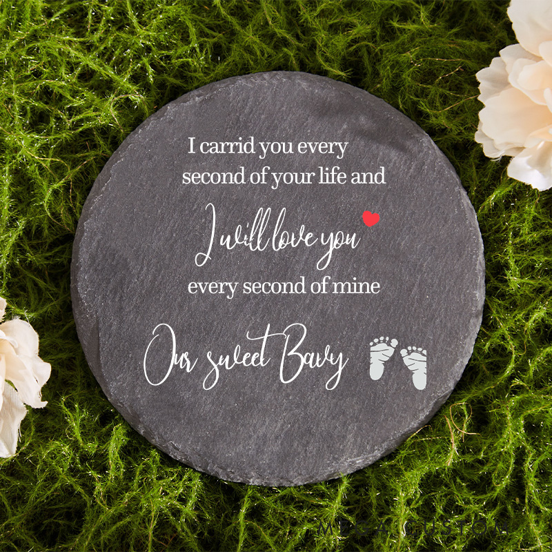 Personalized Baby Loss Memorial Stone Miscarriage Stillborn Memorial Gift Sympathy Condolences Gift Baby Remembrance Garden Marker