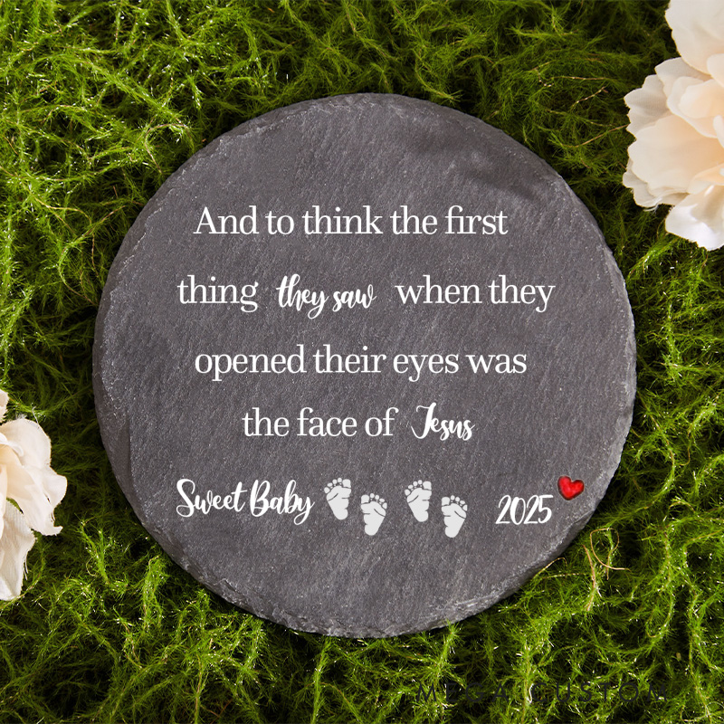 Personalized Miscarriage Memorial Garden Stone Baby Miscarriage  Garden Marker Infant Loss Gift Stillborn Keepsake Sympathy Gift