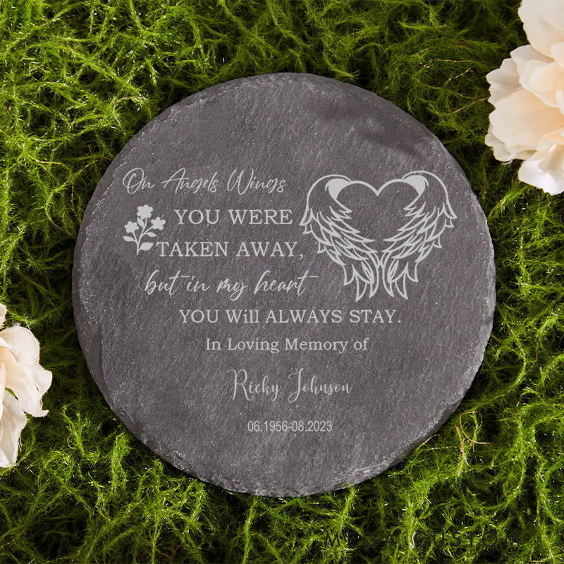 Personalized Memorial Garden Stone Engraved Always And Forever In Our Hearts Sympathy Gifts Remembrance Bereavement Gifts