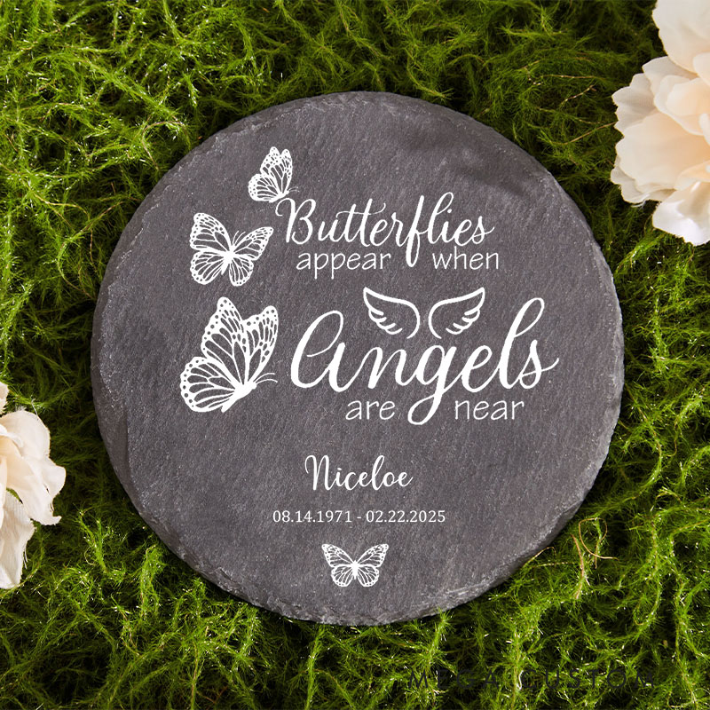 Personalized Memorial Garden Stone Bereavement Grief Loss Memorial Remembrance Loved Ones Home Garden Decor Keepsake