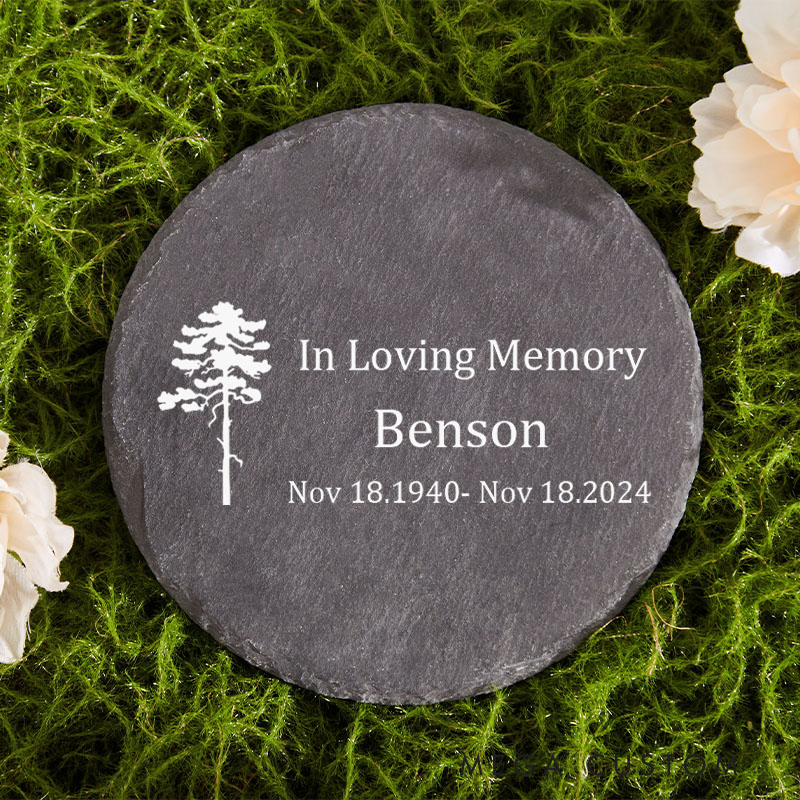 Personalised Memorial Garden Sympathy Gifts for Loss of Loved One Memorial Garden Slate Marker in Memory of Loved One Gifts Bereavement Gift