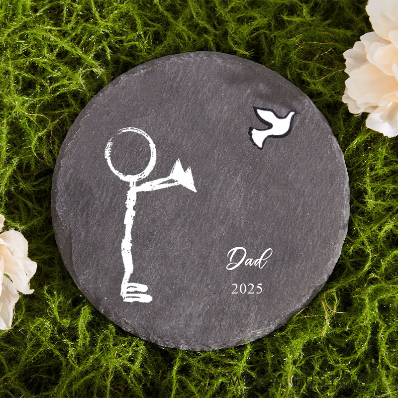 Personalized Memorial Stone for Loss of Loved One Memorial Garden Stones in Memory of Gifts Condolence Bereavement Gift for Garden Outside