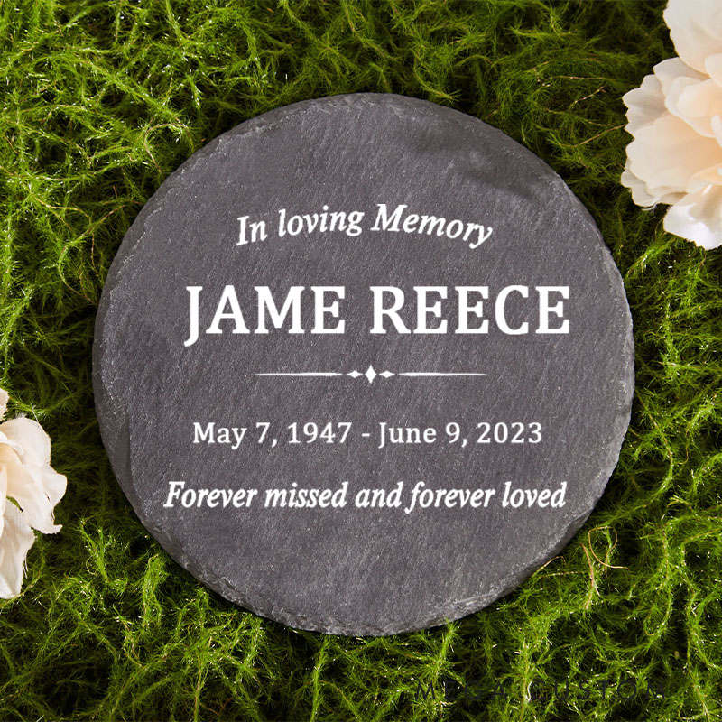 Personalized Memorial Stone for Loss of Loved One in Loving Memory Memorial Stone Loved Ones Memorial Plaque Sympathy Gift Tribute