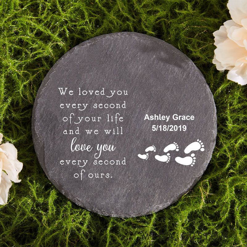 Personalized Baby Loss Memorial Stone Miscarriage Stillborn Memorial Gift Baby Remembrance Stone Infant Loss Gift Angel Baby Keepsake