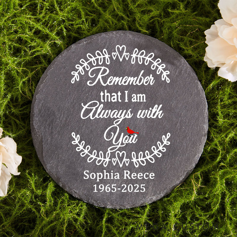 Personalized Cardinal Memorial Garden Stone for Loss of Loved One  Cardinal Cemetery Grave Decoration Tombstone for Cemetery Sympathy Gift 
