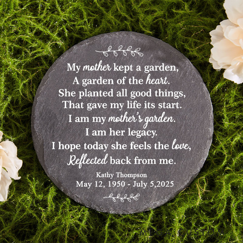 Personalized Mother Memorial Stone Mom Sympathy Gift Mom Memorial Cemetery Grave Mom Bereavement Gift Mom Condolences Gift In Memory Mom