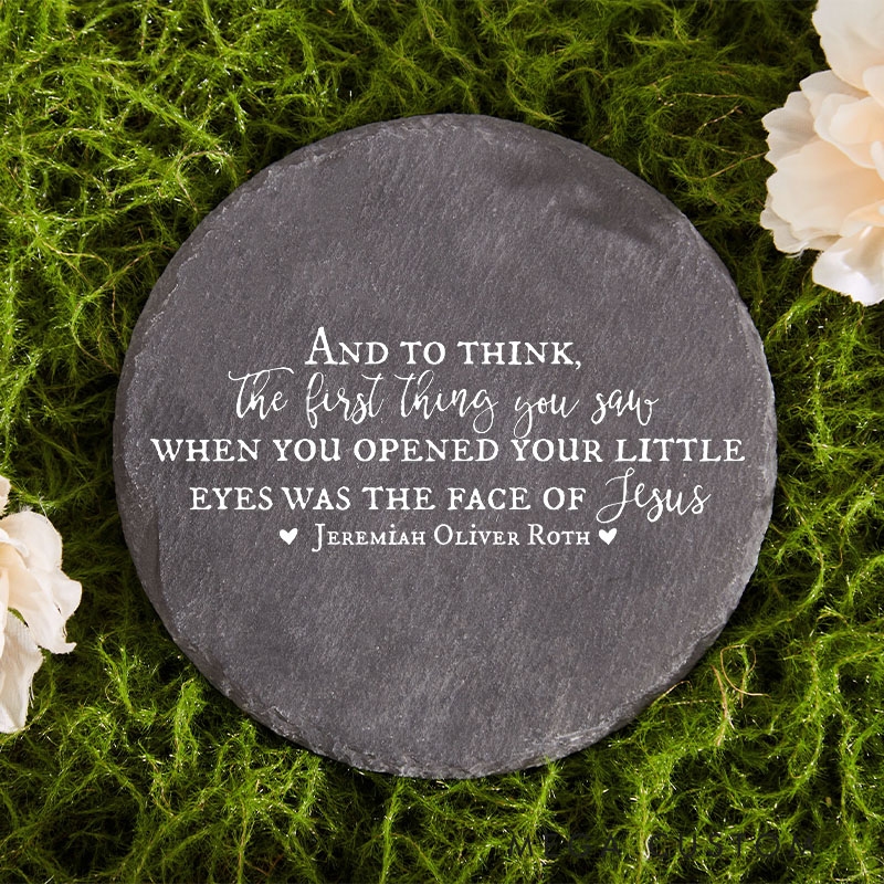 Personalized Baby Memorial Stone Infant Loss Miscarriage Gift Memory Garden Stone Infant Loss Keepsake Pregnancy Loss Keepsake