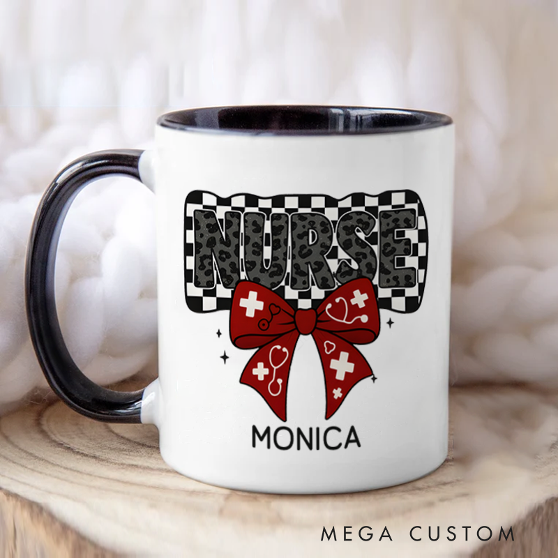 Personalized Nurse Mug Nurse with Style Design Coffee Mug Gift