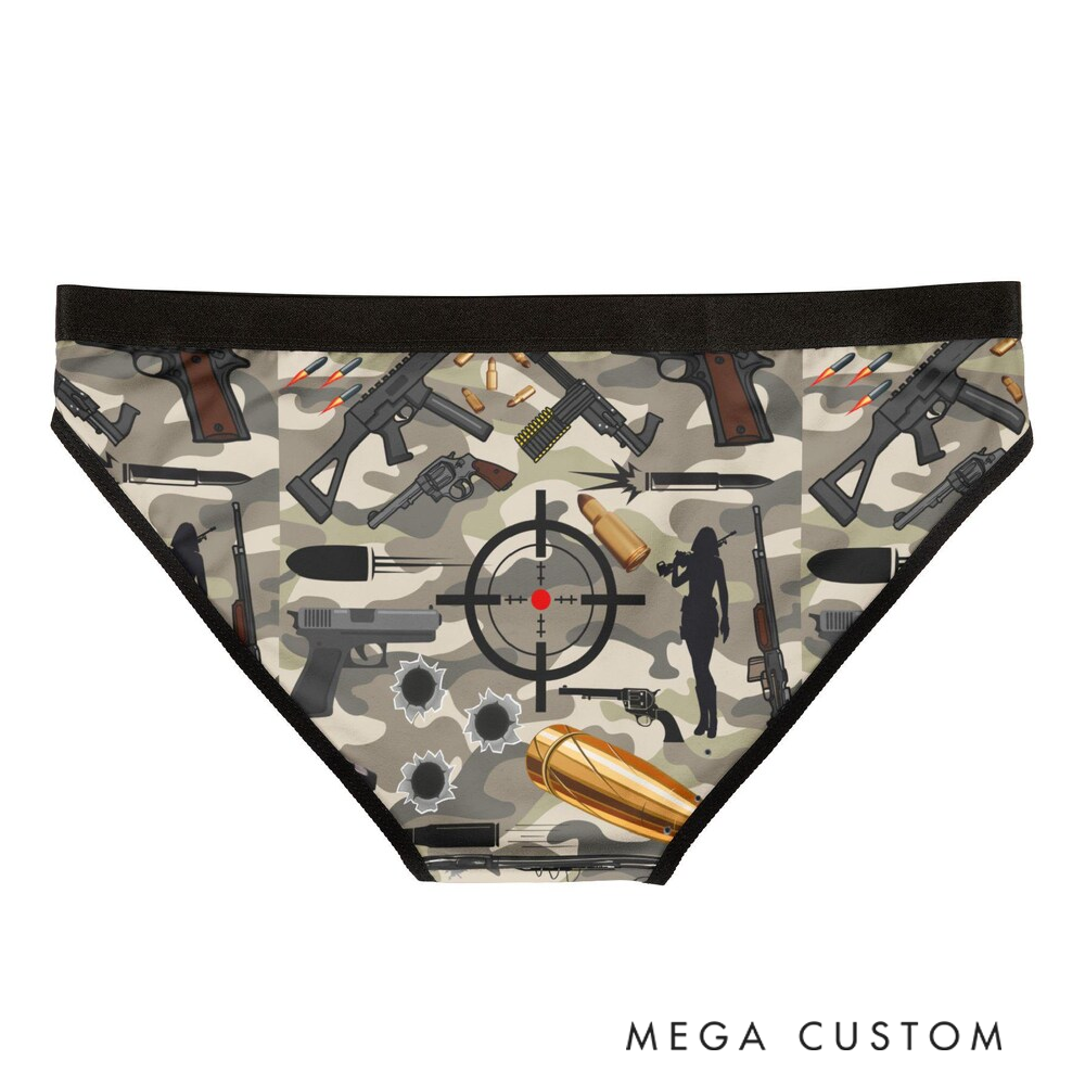 Personalized Women's Police Officer-Themed Underwear Property of My Police Officer Custom text Design