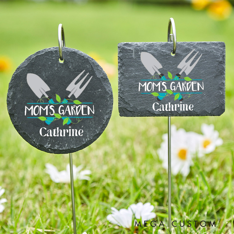 Personalized Mom's Garden Plant Accessories Hanging Plant Label with Name Mothers Day Gift Grandma Gift Gardening Lovers Gift Plant Lover Gift
