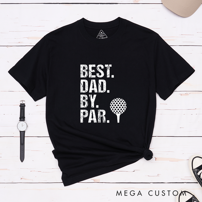 Personalized Golf T-Shirt Customizable Text Gift for Golfers and Fans