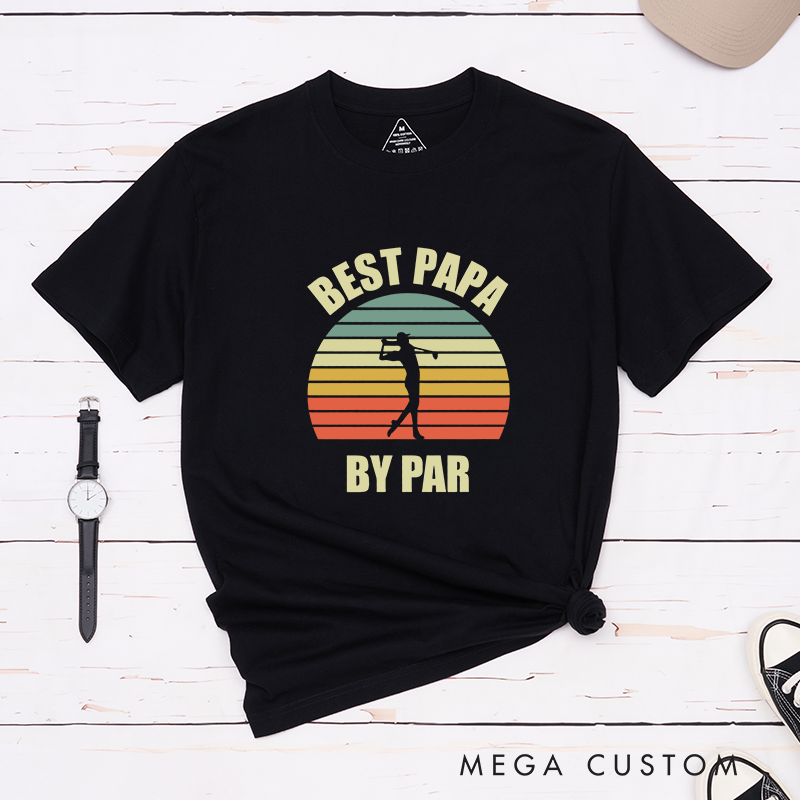 Personalized Golf T-Shirt for Family Custom Golf Lover Gift