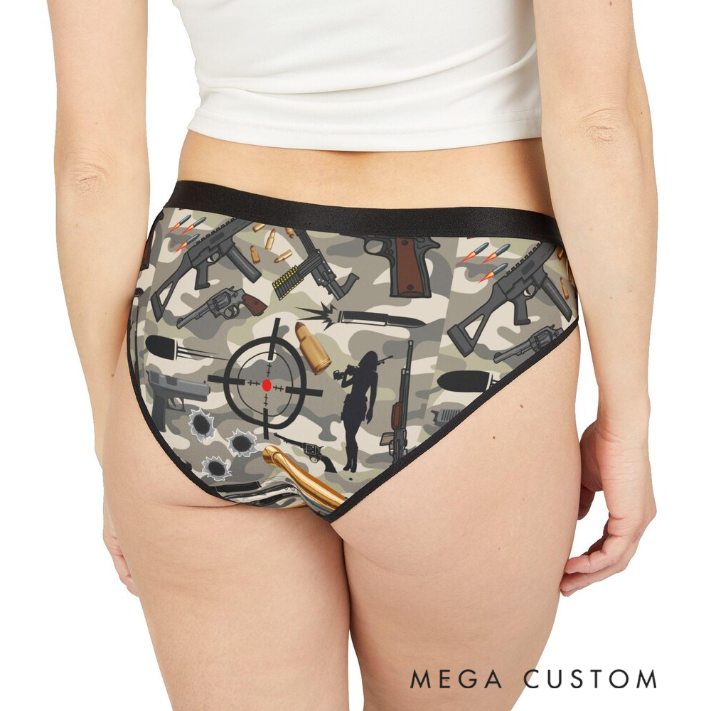 Personalized Women's Police Officer-Themed Underwear Property of My Police Officer Custom text Design