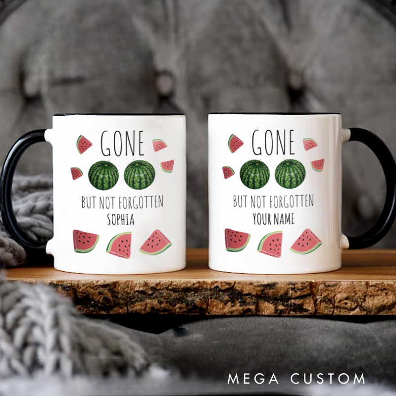 Personalized Gone but Not Forgotten Mug Breast Cancer Survivor Gift Cancer Awareness Gift