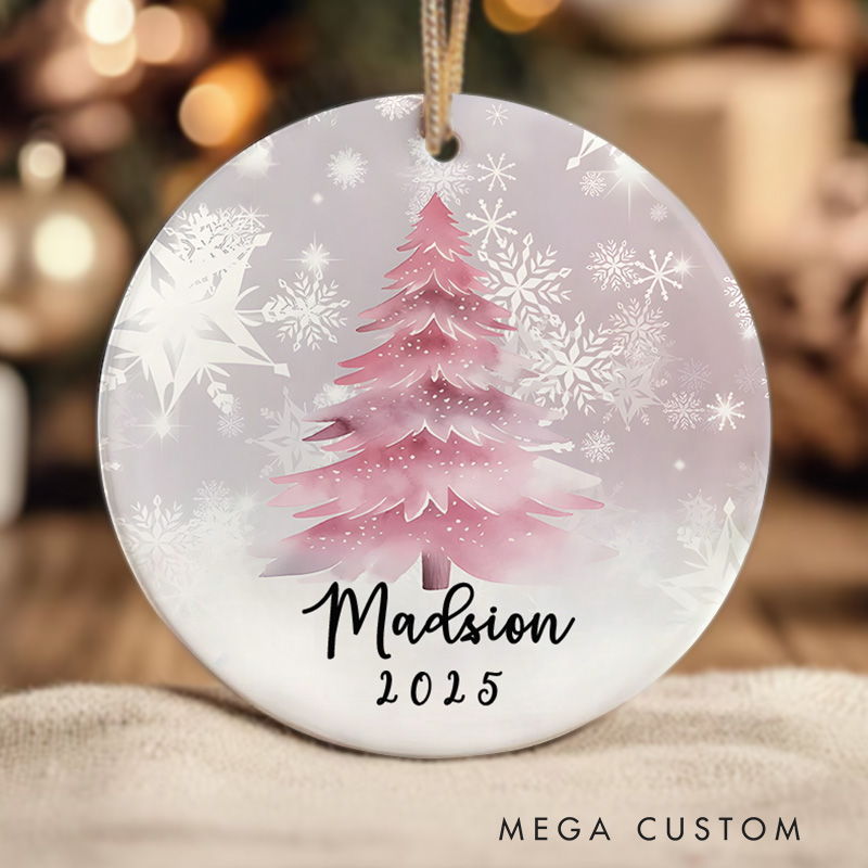 Personalized Girl Christmas Ornament Keepsake Ornament Gift