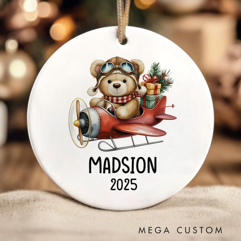Personalized Christmas Ornament Keepsake Ornament for Boy or Girl Gift 
