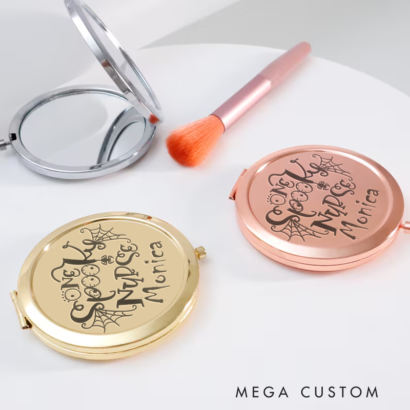 Personalized Nurse Compact Mirror Engraved Compact Mirror Pocket Mirror For Her Nurse Appreciation Gift 