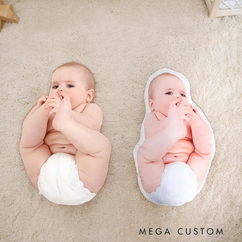 Personalized Baby Photo Pillows Adorable Keepsake for Cherished Memories