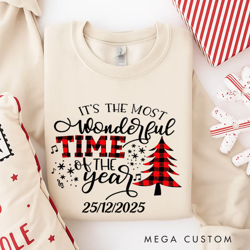 Personalized Classic Sweatshirts Sleigher Santa Christmas Sweatshirt Rock n Roll Heavy Metal Music Rocker Holiday Gift