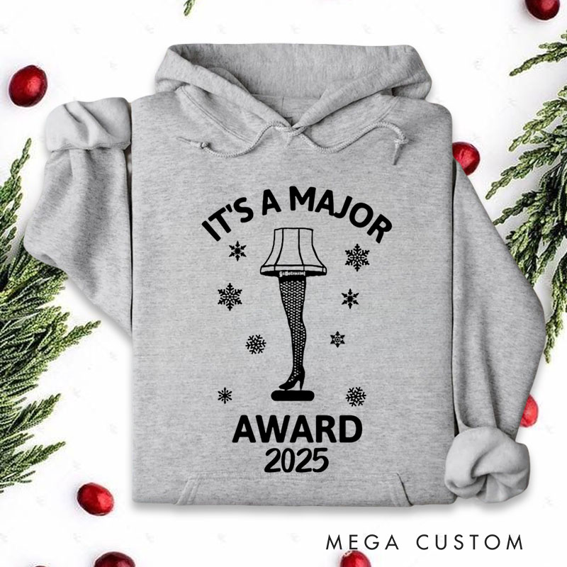 Personalized Christmas Story Leg Lamp Hoodies Funny Christmas Gift