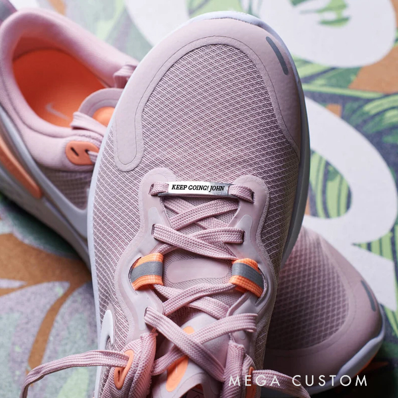 Personalized Metal Shoe Tags for Fitness Enthusiasts Bodybuilders and Gym Lovers