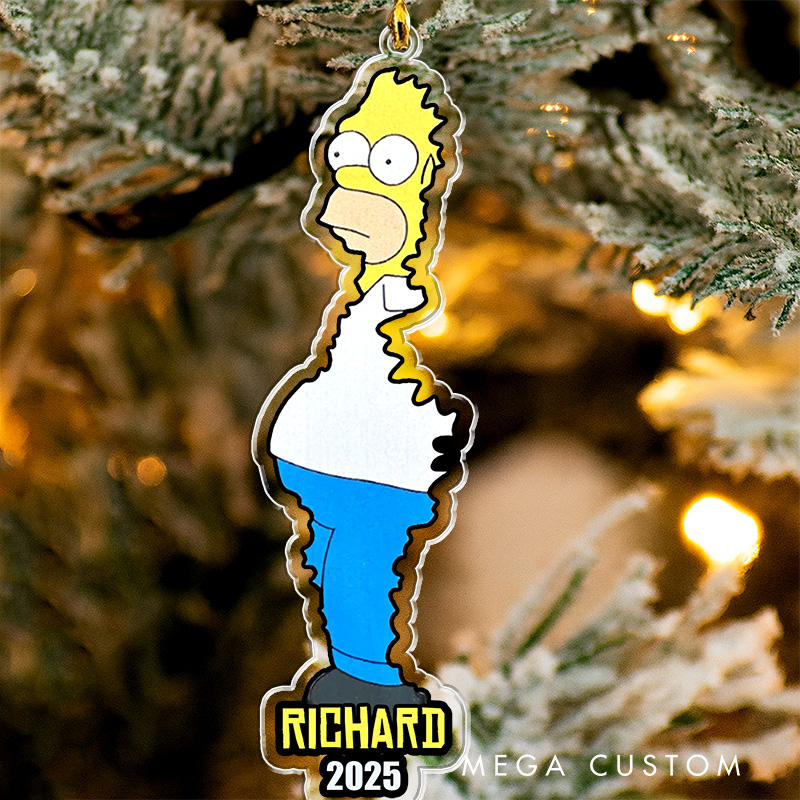 Personalized Funny Meme Christmas Ornament 2025 Acrylic Ornament Movie Christmas Gift Film Xmas Gift Christmas Decor