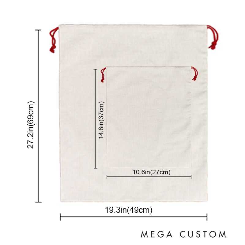 Personalized Our First Christmas in Our New Home Gift Bag Custom Housewarming Keepsake New Home Holiday Decoration Christmas Storage Sack 2025 Design