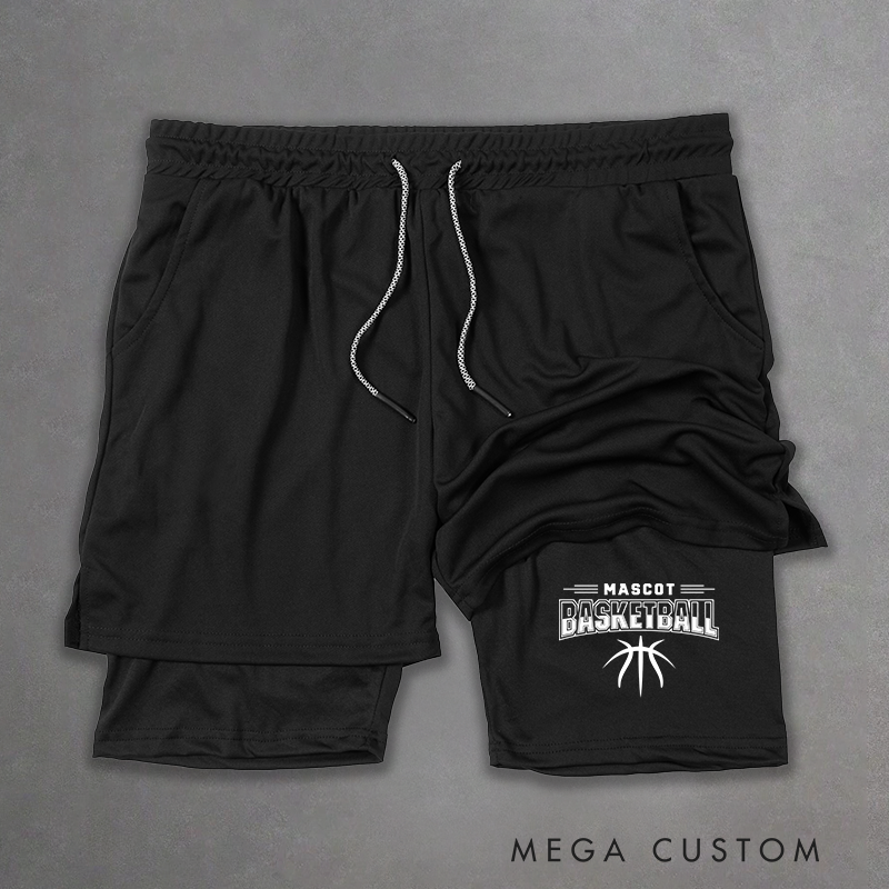 Personalized Basketball Shorts with Customizable Team Name for a Unique and Stylish Design