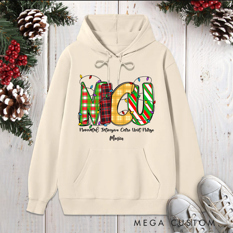 Personalized Hoodies for Nurse Customized NICU Nurse Design Hoodies Xmax Gift