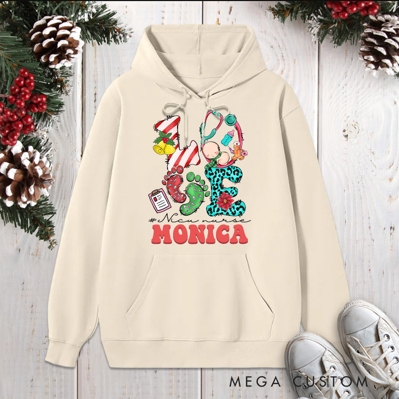 Personalized Hoodies for Nurse Customized Nurse Life Design Hoodies Xmax Gift