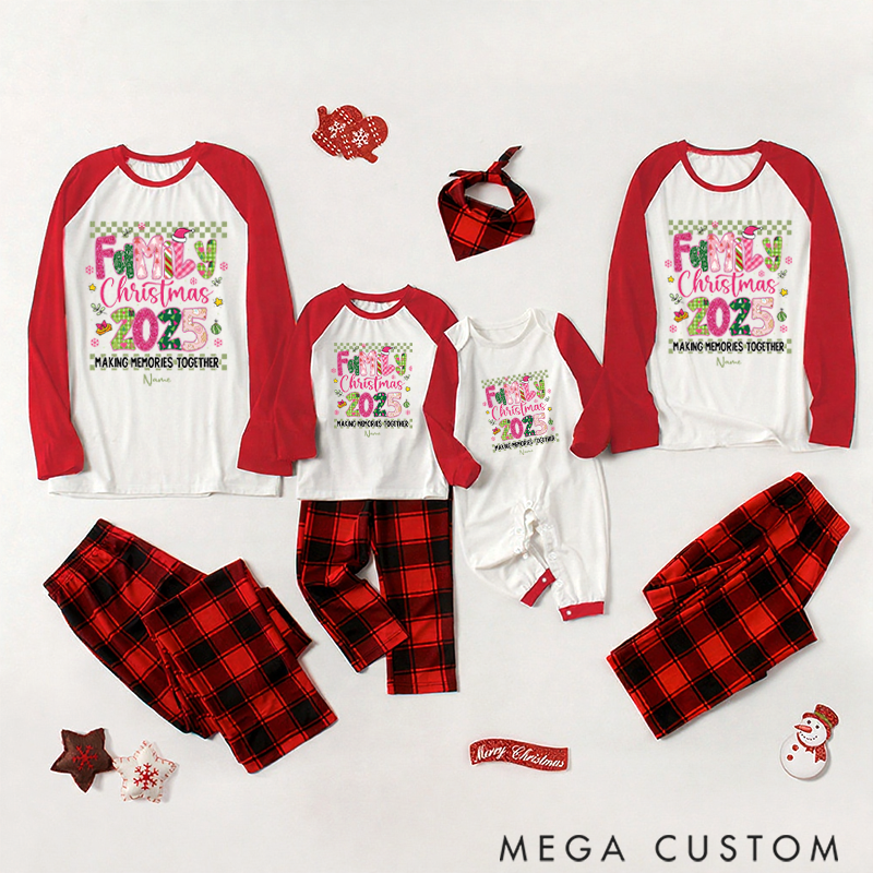 Personalized Family Christmas Pajamas for Celebrating the Magic and Cheer of Christmas with Family