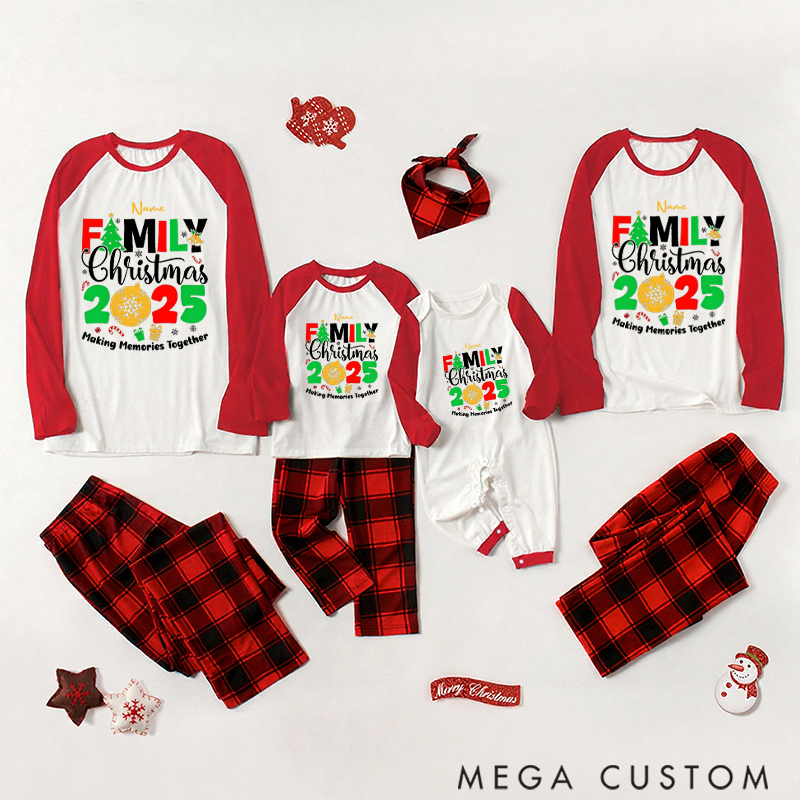 Personalized Family Christmas Pajamas for Creating a Vibrant and Merry Atmosphere with Family
