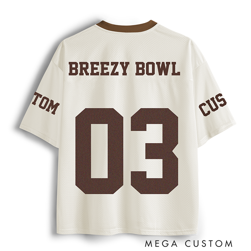Personalized Football Jersey Mesh Concert Outfit Concert Shirt